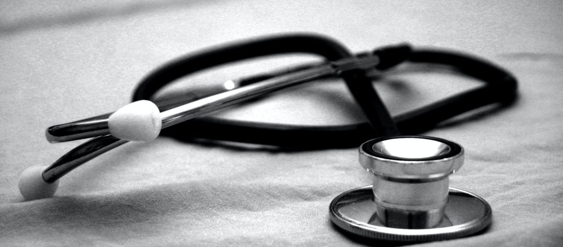 stethoscope doctor healthcare medicare medicaid usa atlanta black and white