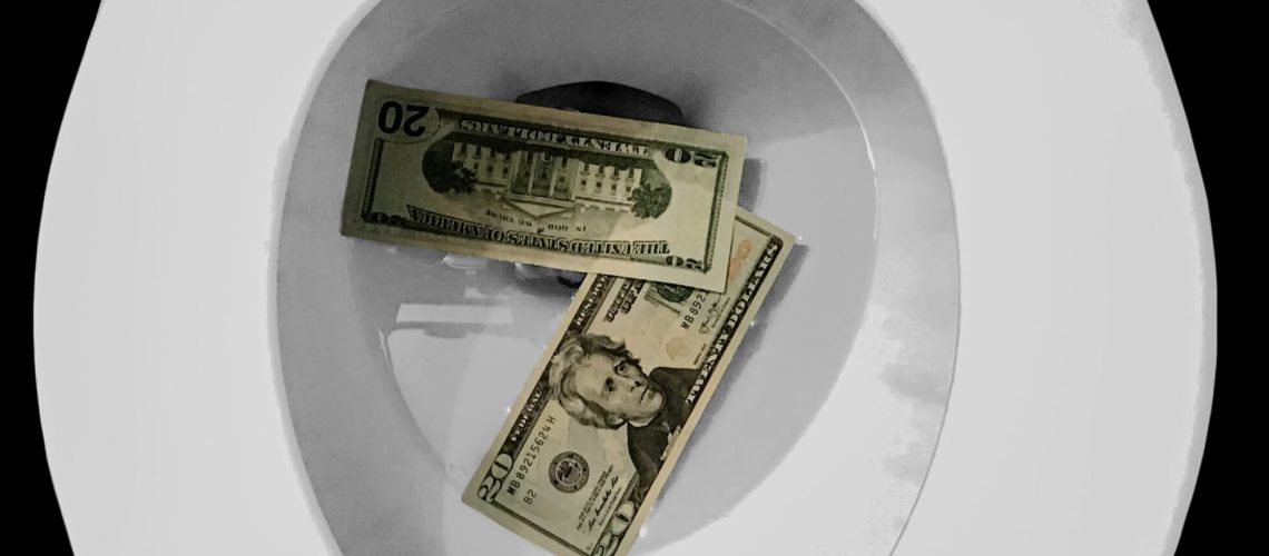 laundering money